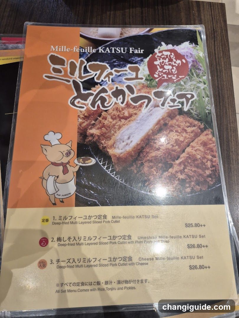 Mille-feuille KATSU Fair Menu