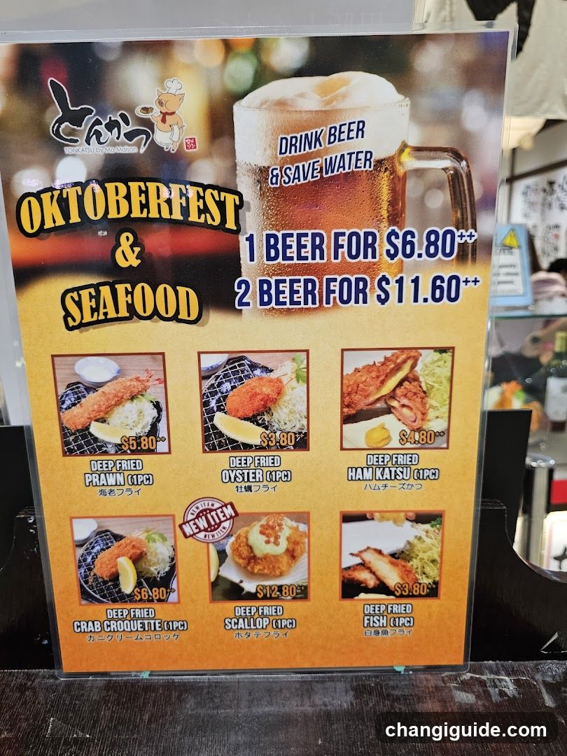 Oktoberfest & Seafood Menu