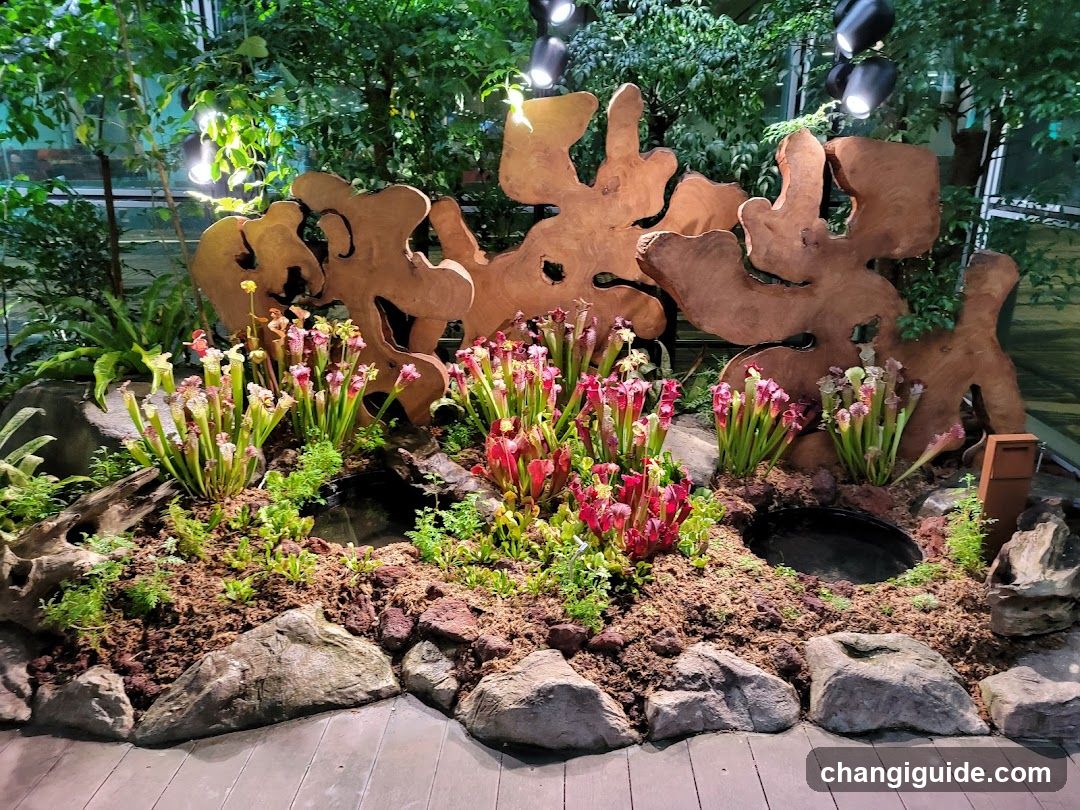 Sarracenia and Pitcher Plants Display