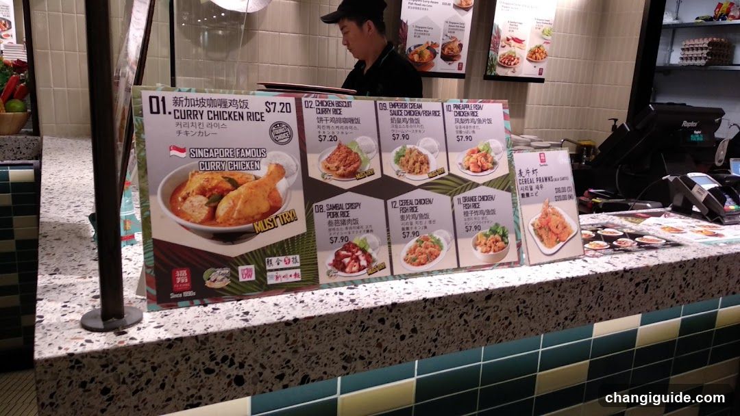 Food Counter Display