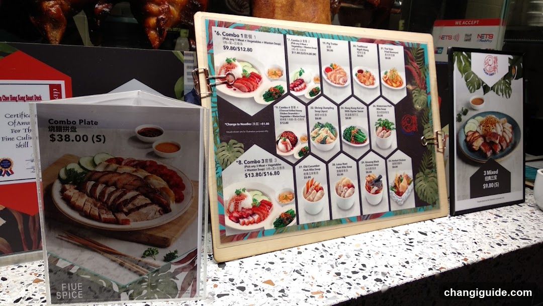 Food Menu Display