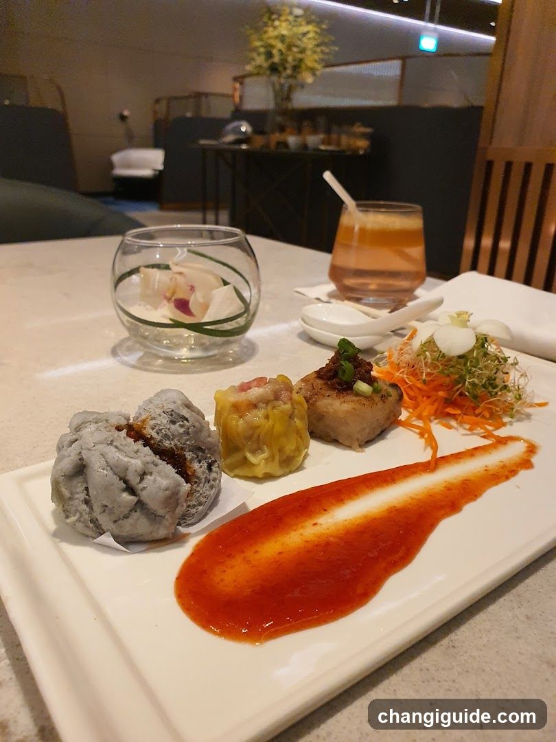 Dining Table with Appetizers and Drinks