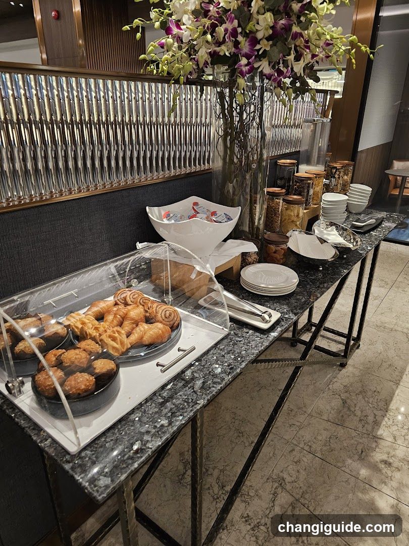 Breakfast Buffet Display
