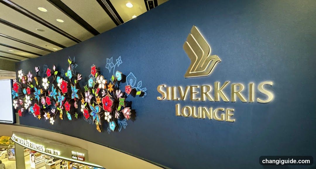 SilverKris Lounge Signage