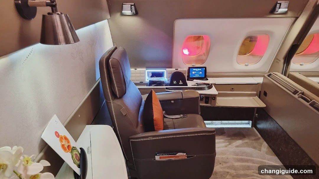 First Class Seat Interior
