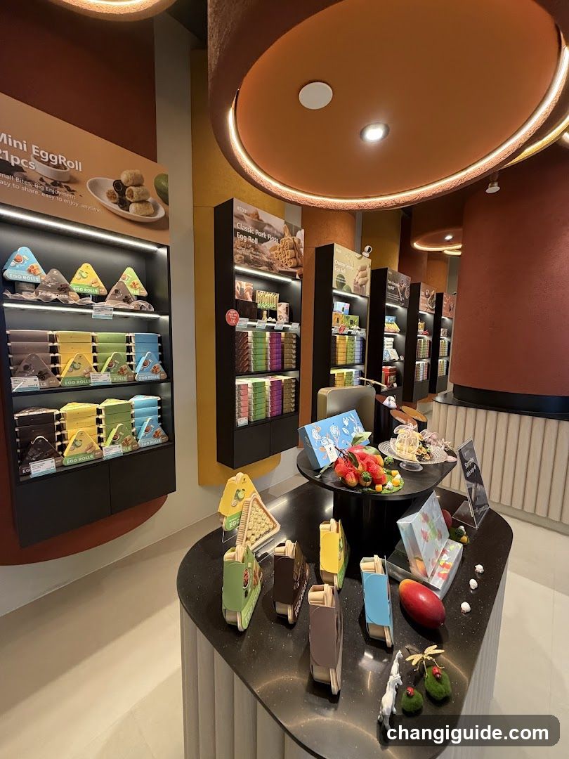 Mini Egg Roll Shop Interior