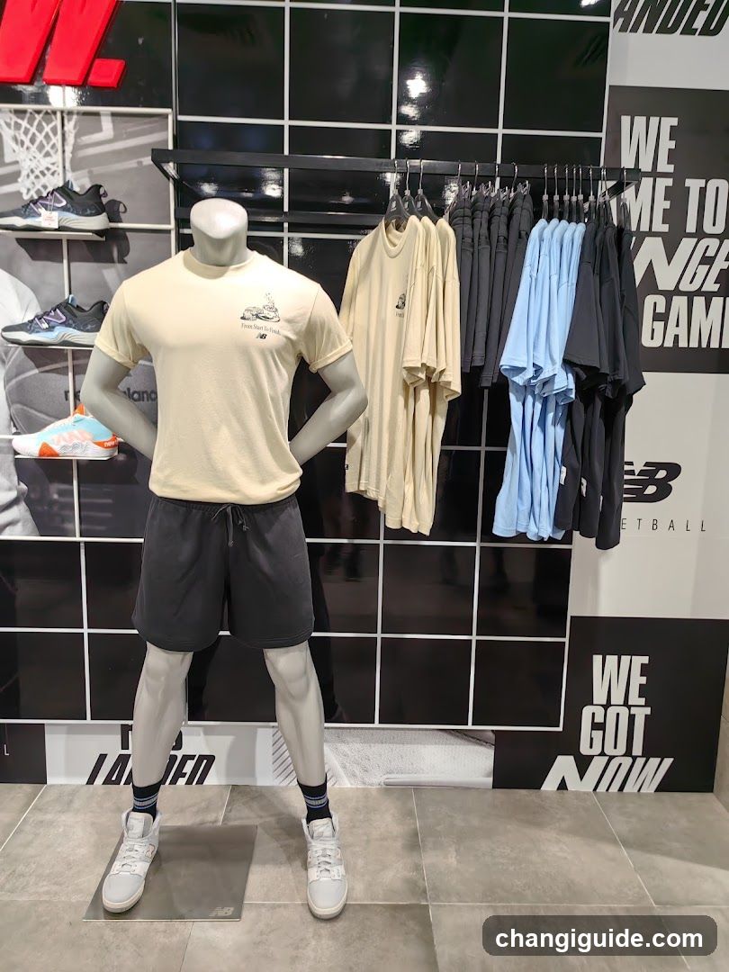 New Balance Store Interior Display