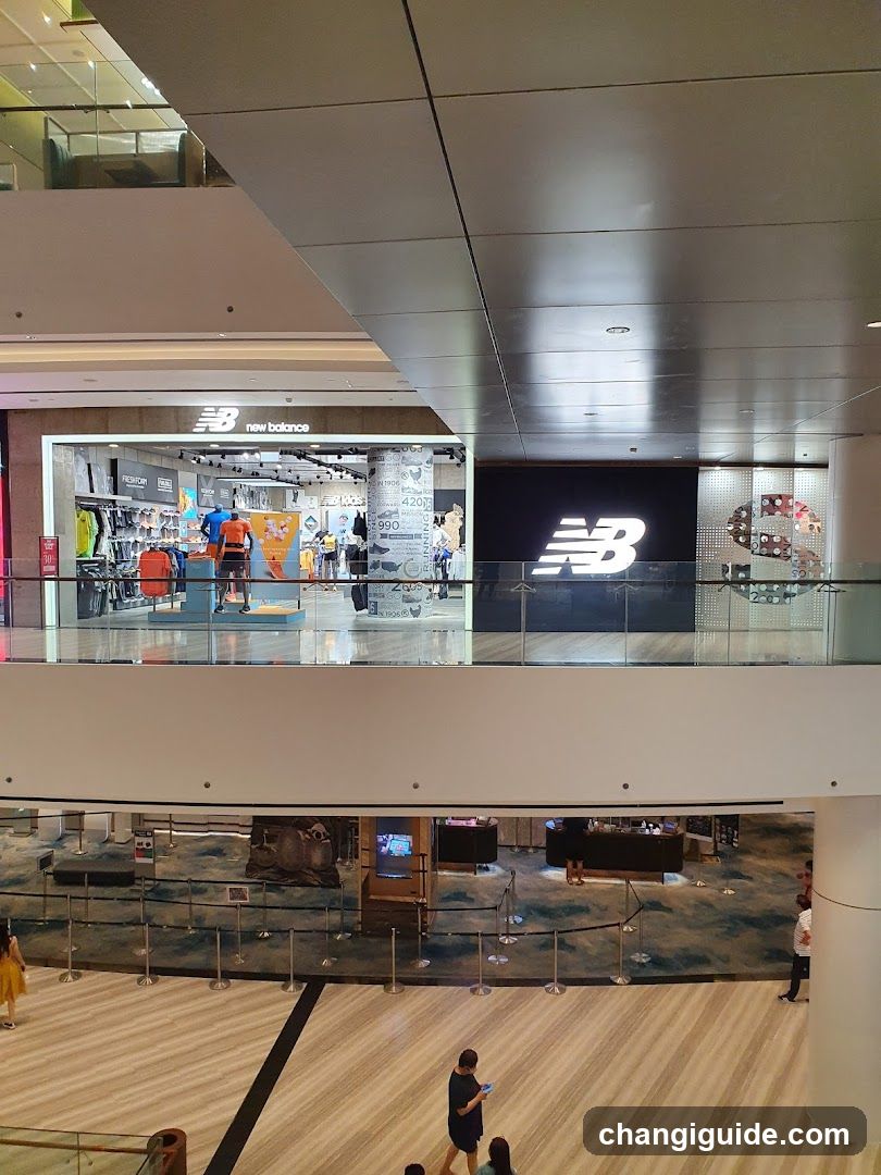 New Balance Store Interior View