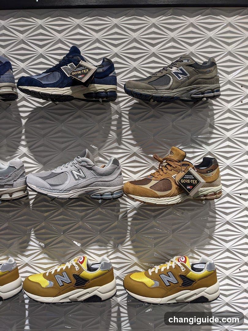 New Balance Sneaker Display