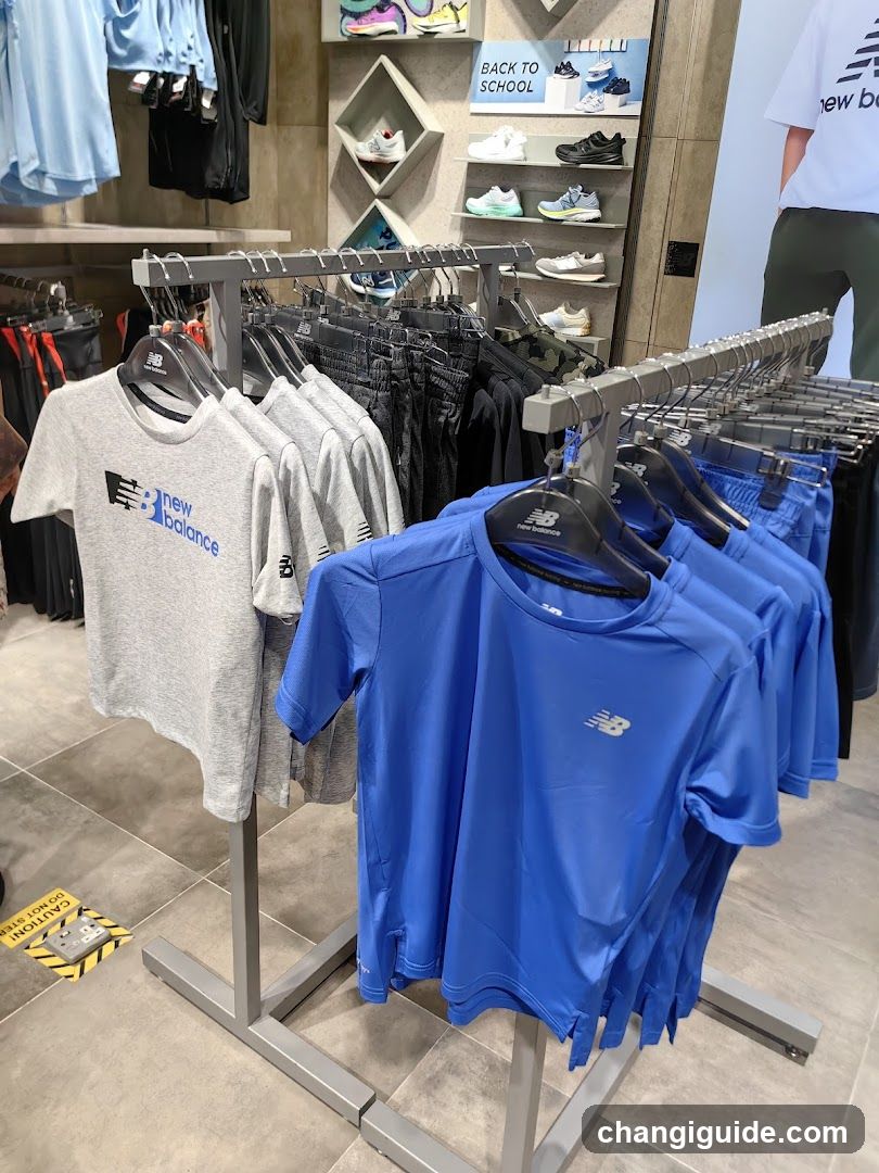 New Balance Store Interior