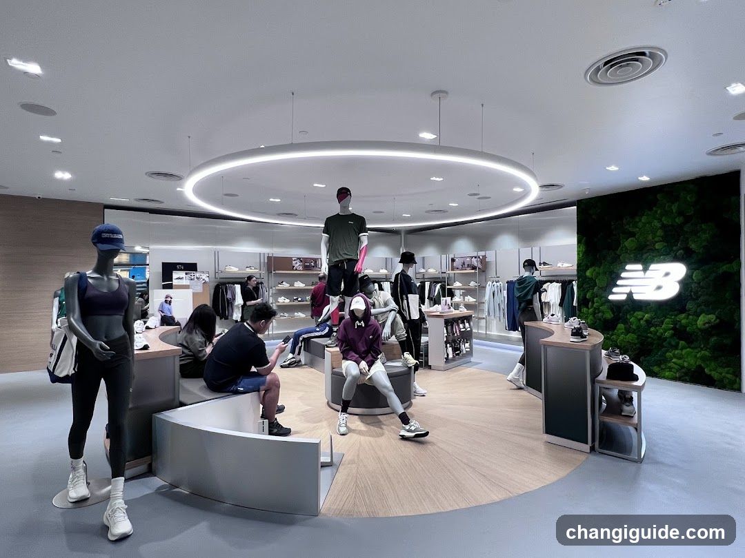 New Balance Store Interior