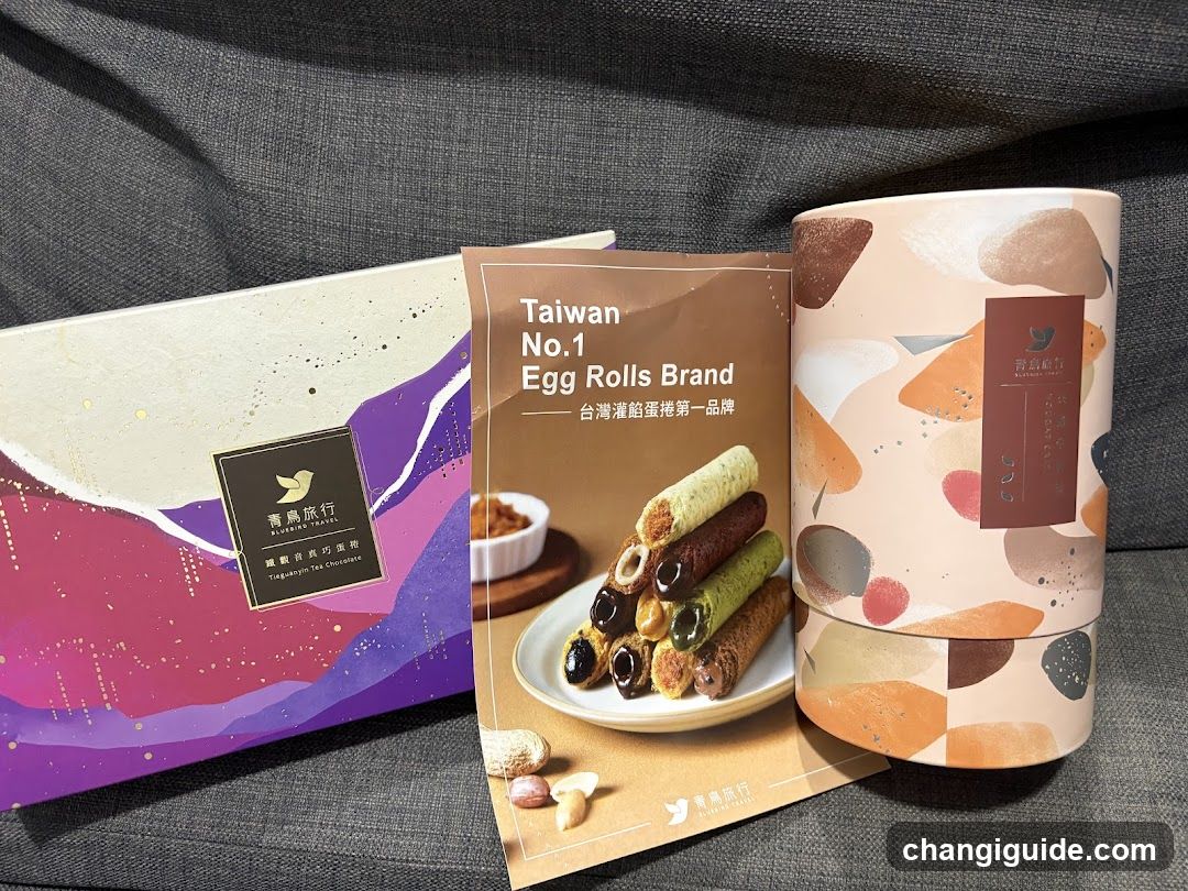 Taiwan Egg Rolls Product Display
