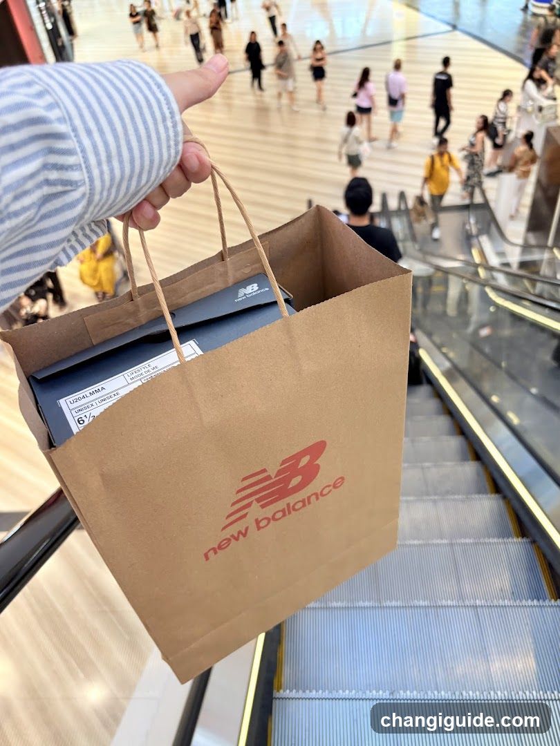 New Balance Shopping Bag in Mall