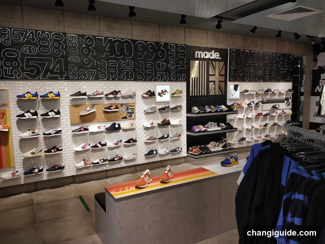 Shoe Store Interior Display