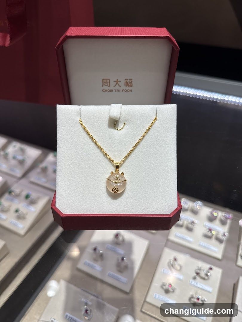 Chow Tai Fook Jewelry Display