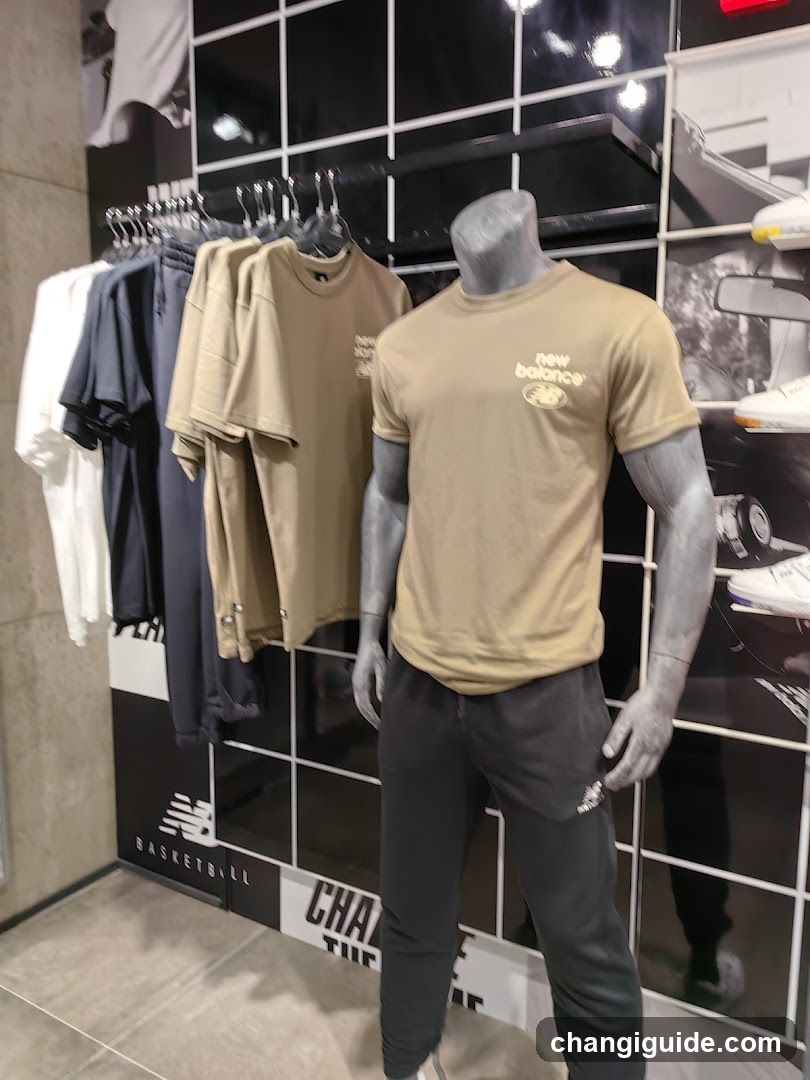 New Balance Store Interior Display