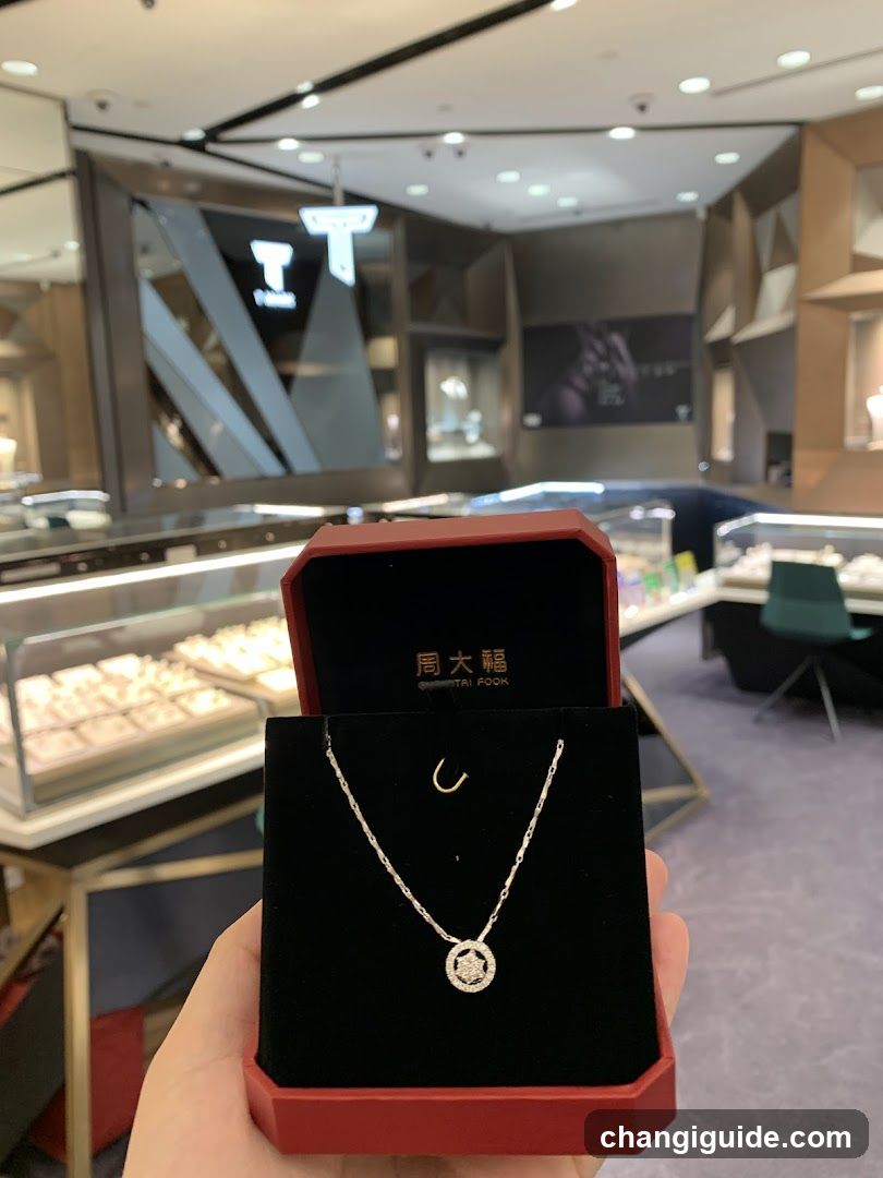 Jewelry Display in Store