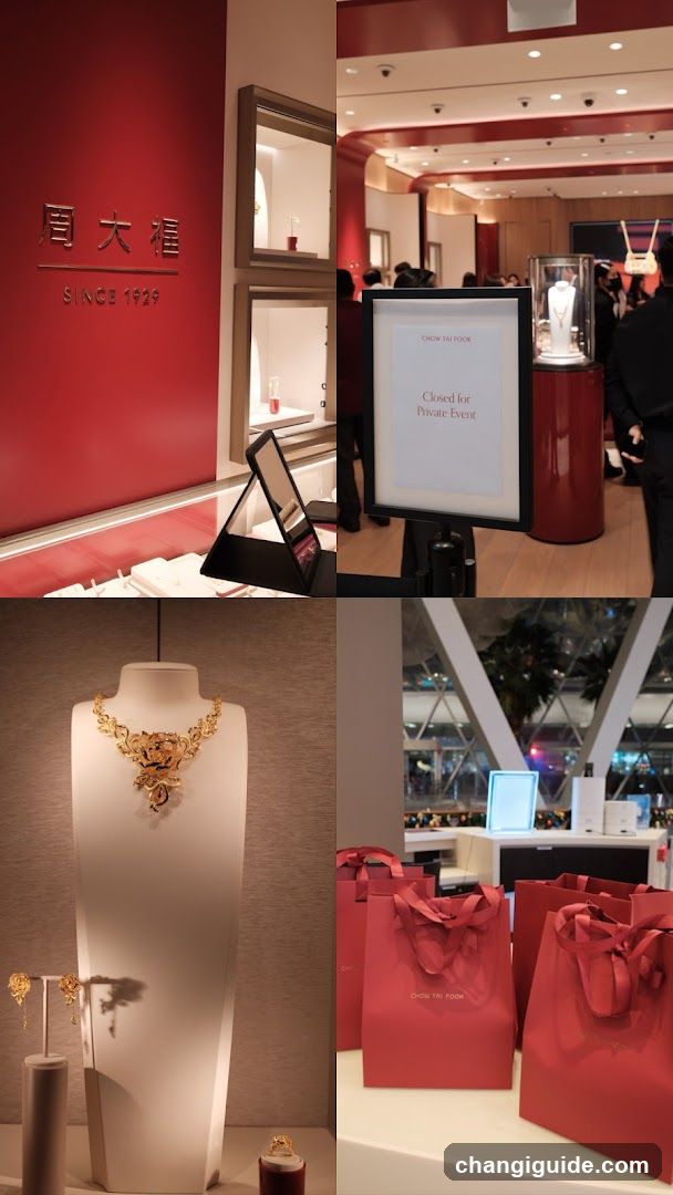 Chow Tai Fook Interior and Merchandise