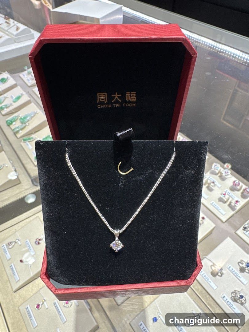 Chow Tai Fook Jewelry Display