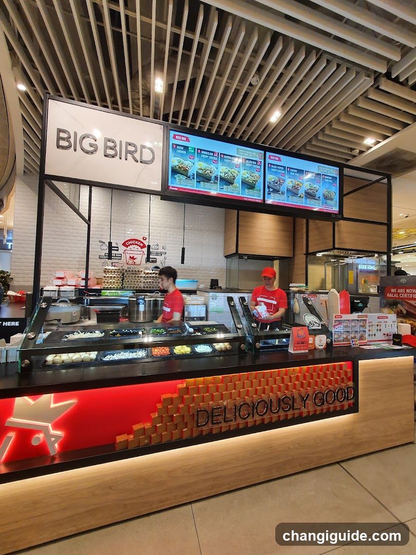 Big Bird Food Stall Interior