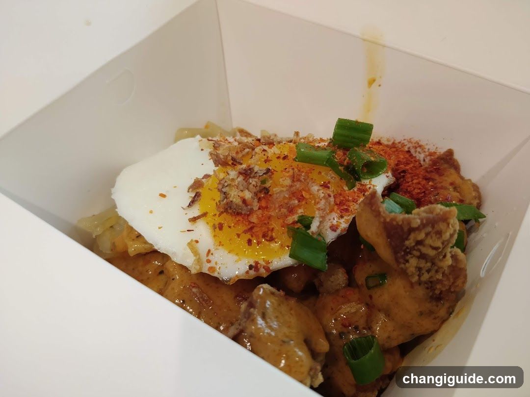 Fried Rice Bowl with Egg and Chicken