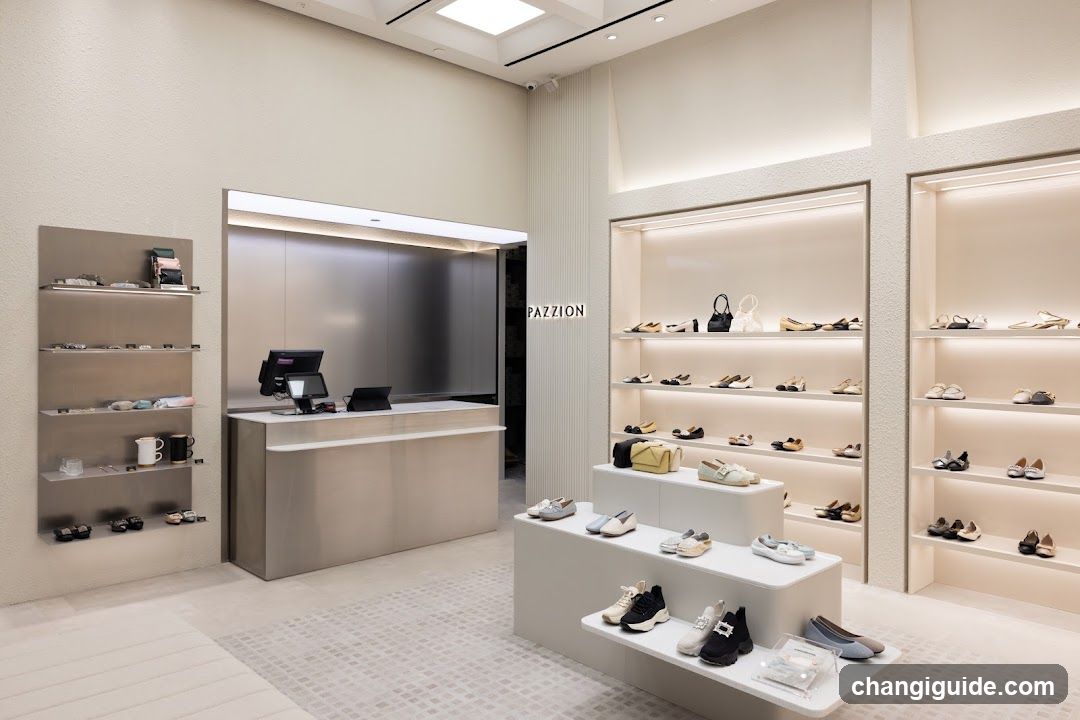 Pazzion Shoe Store Interior