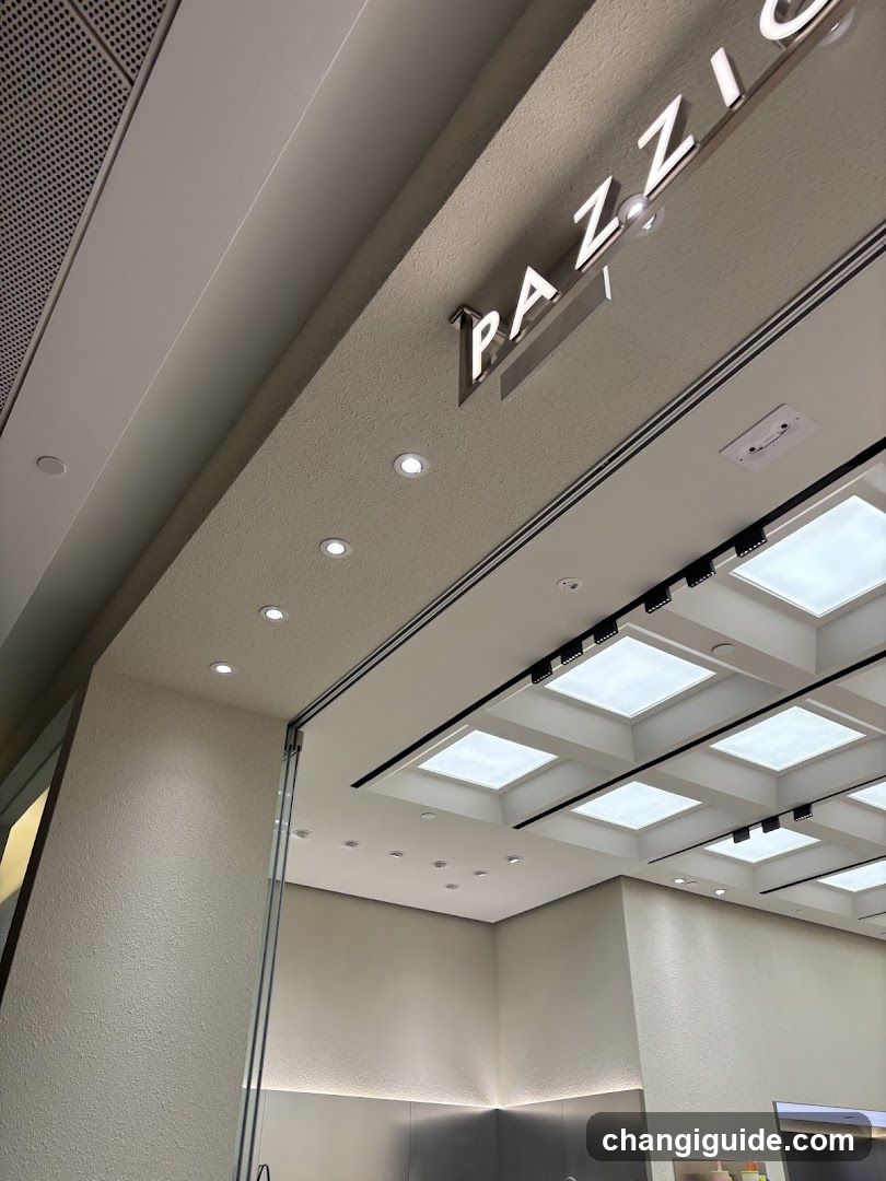 Pazzio Store Entrance
