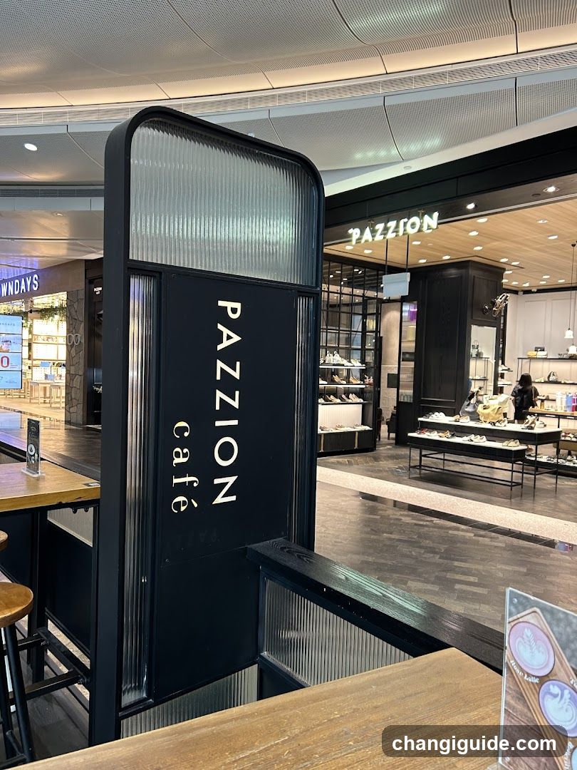 Pazzion Cafe Interior View