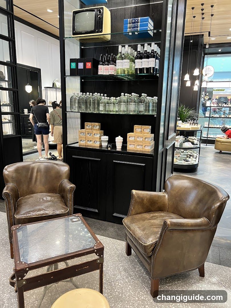 Interior Shop Display with Vintage Furniture