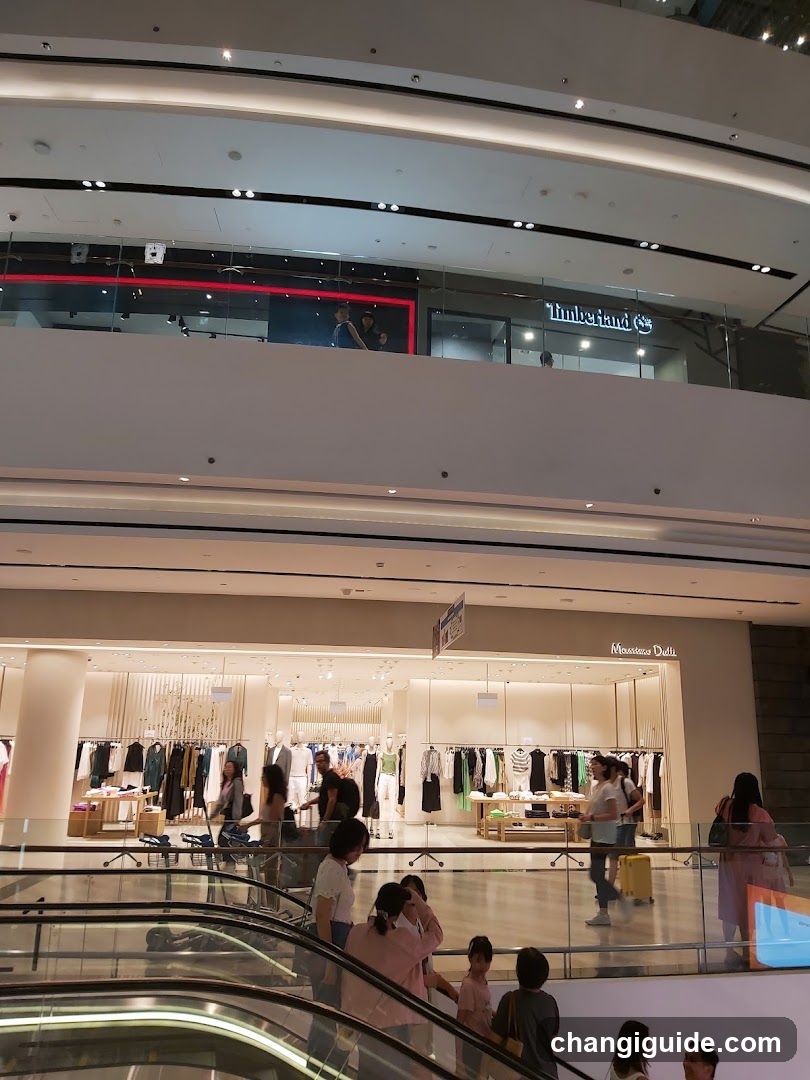Shopping Mall Interior View