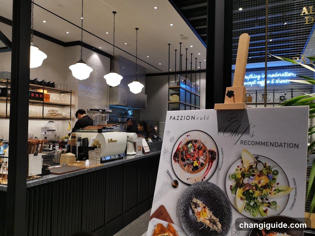 Pazzion Cafe Interior View