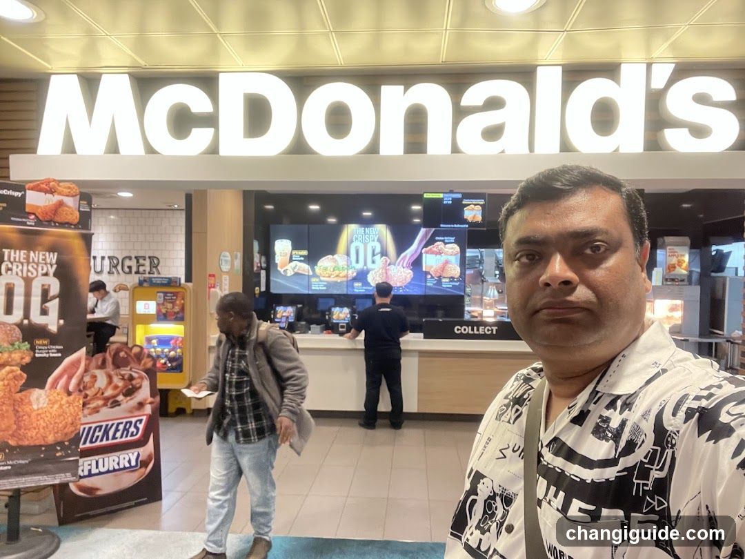 McDonald's Changi Airport T2 Arrival
