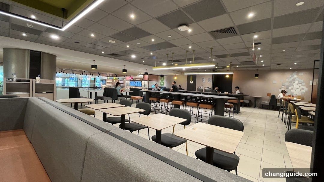 Modern Cafeteria Interior