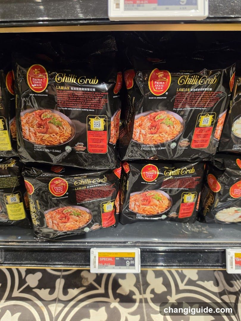 Chilli Crab Ramen Display