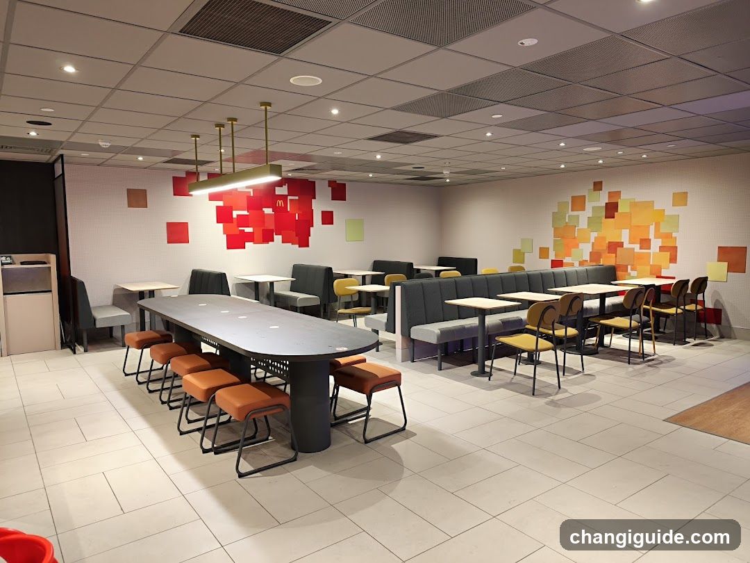 McDonald's Interior Dining Area