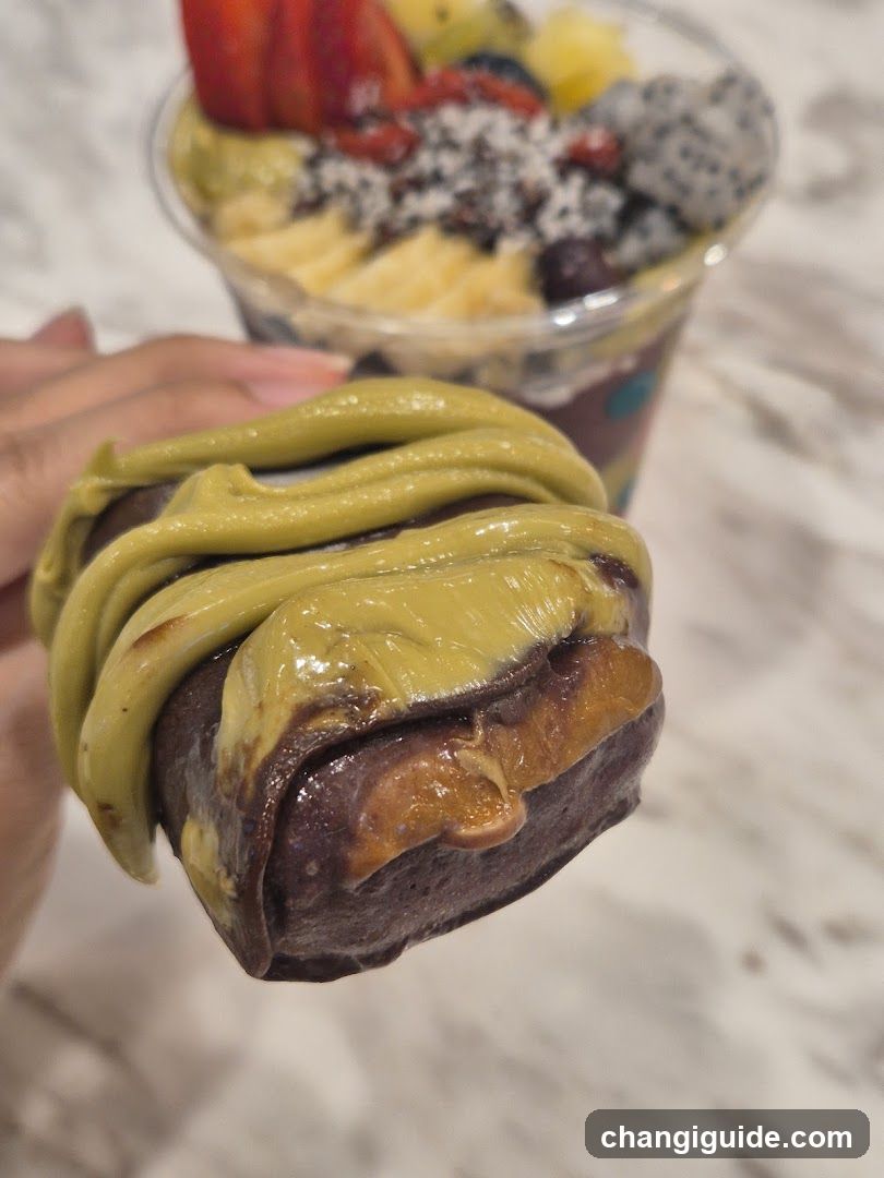Matcha and Chocolate Dessert Display