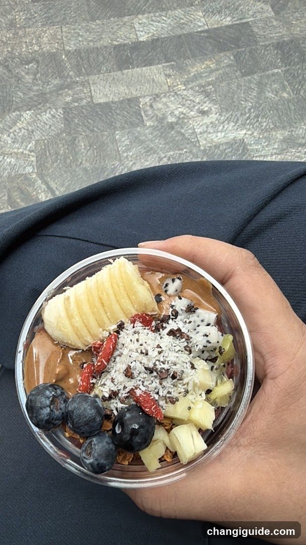 Acai Bowl with Fruits and Coconut