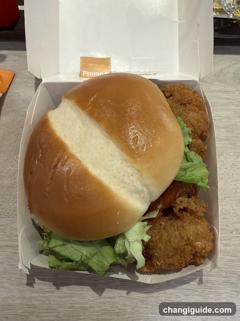 Fried Chicken Sandwich in Box