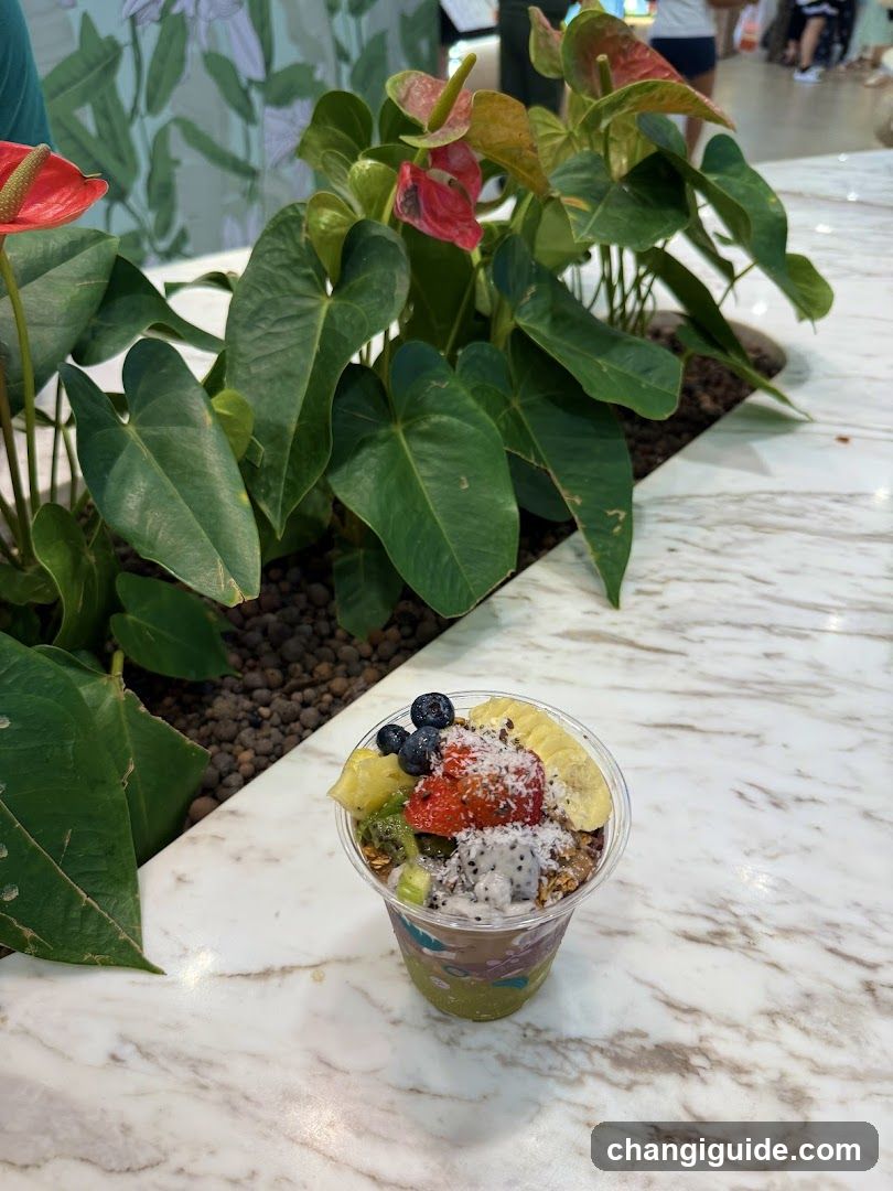Fruit Bowl with Plants