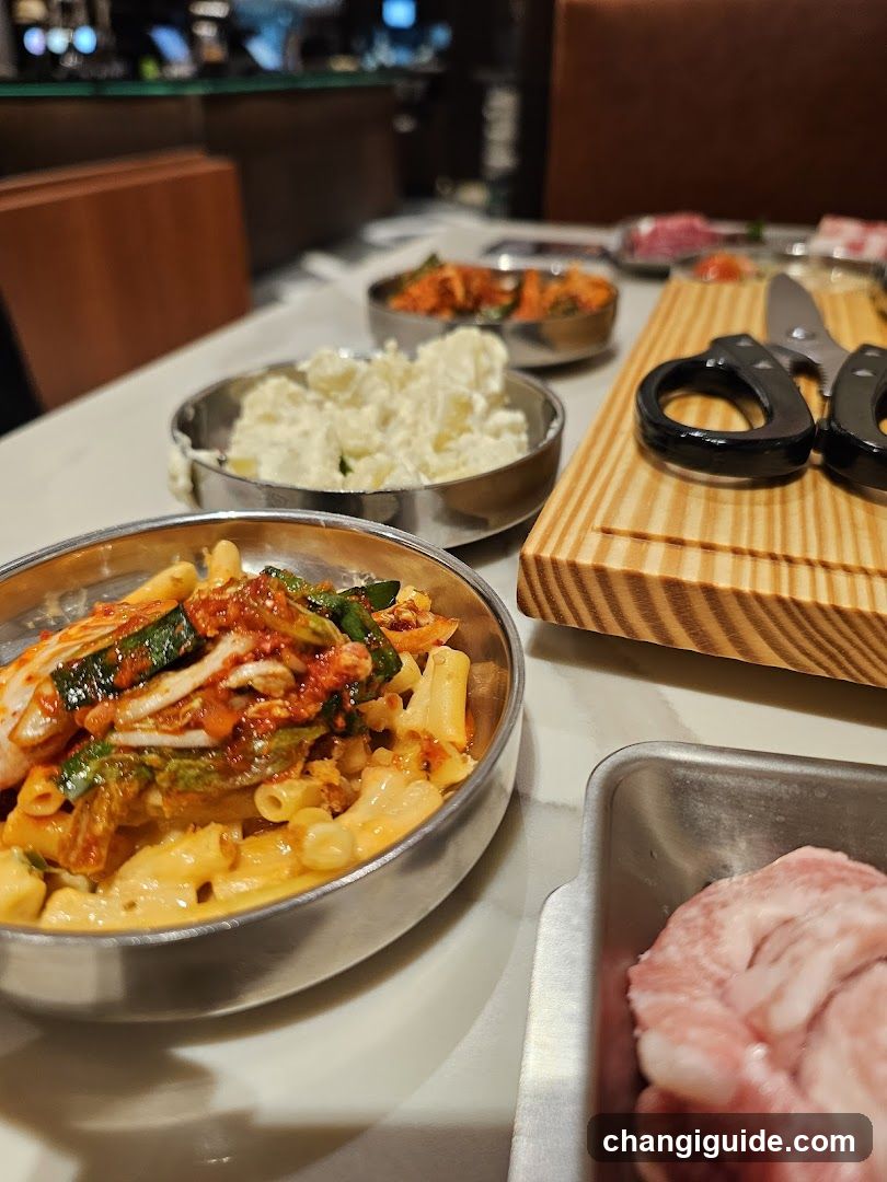 Korean BBQ Meal Spread