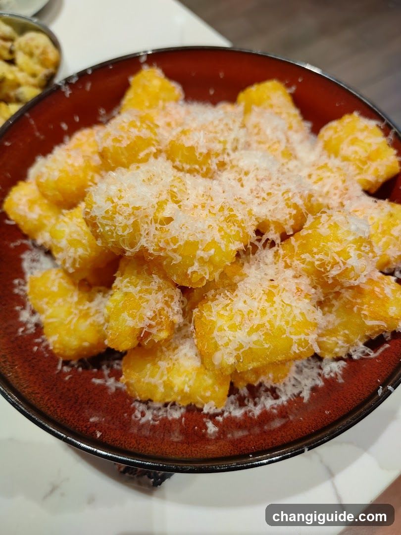 Coconut Topped Fried Snacks