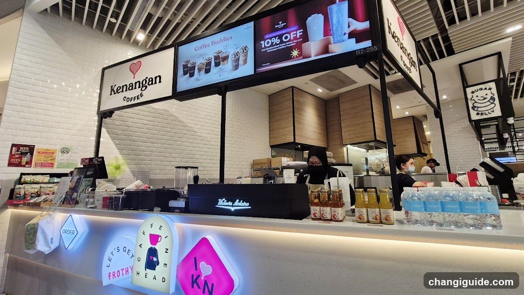 Kenangan Coffee Counter Interior