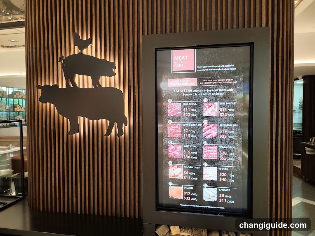 Meat Menu Board
