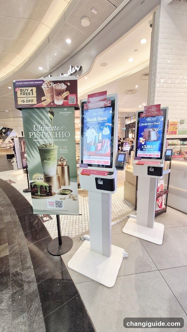 Kopikorn Self-Checkout Kiosk Area