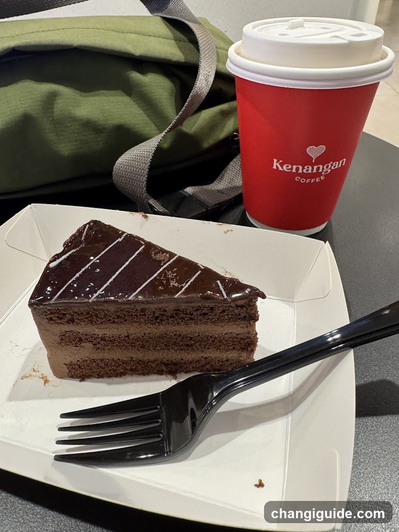 Chocolate Cake and Coffee