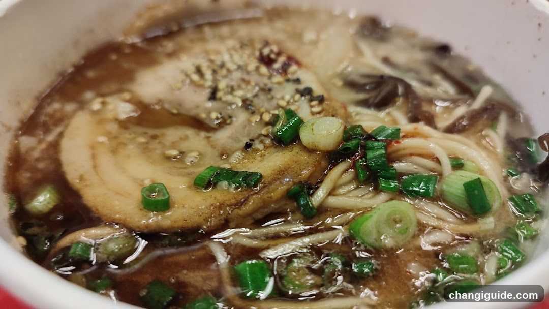 Ramen Bowl with Tofu and Green Onions