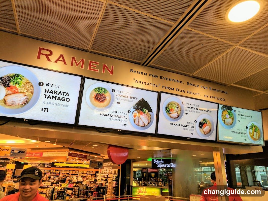 Ramen Menu Board