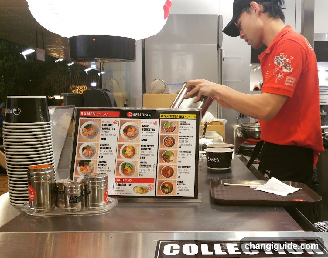 Ramen Shop Counter Scene