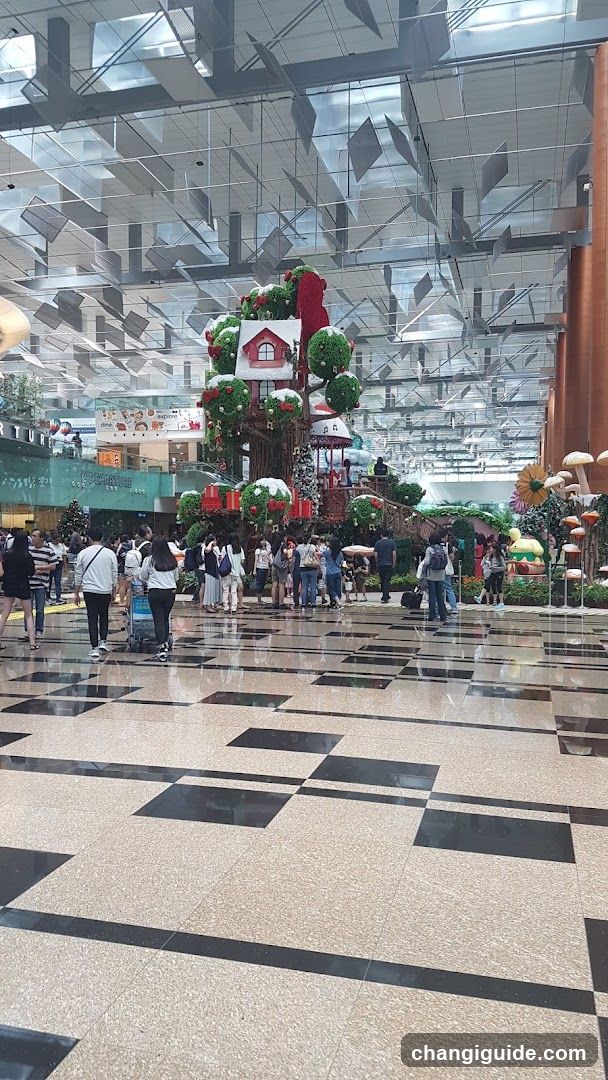 Christmas Tree Display in Mall