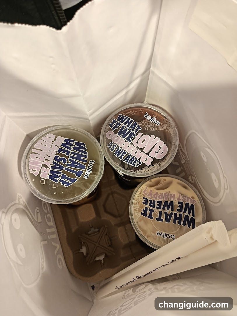 Calalive Coffee Cups in Bag